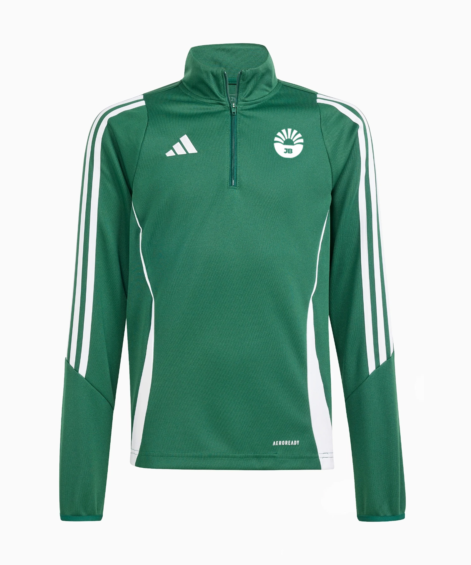 Bluza treningowa krótki zamek juniorska